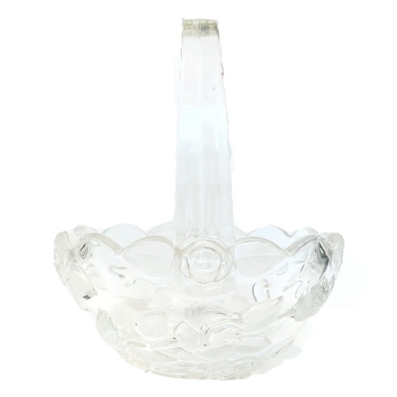 Original Waltherglas Made Germany Glass Rose Decorative Bowl Dish Frosted Floral - Picture 3 of 15